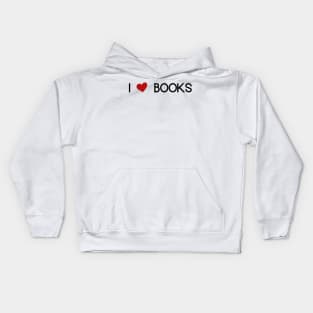 i love books Kids Hoodie